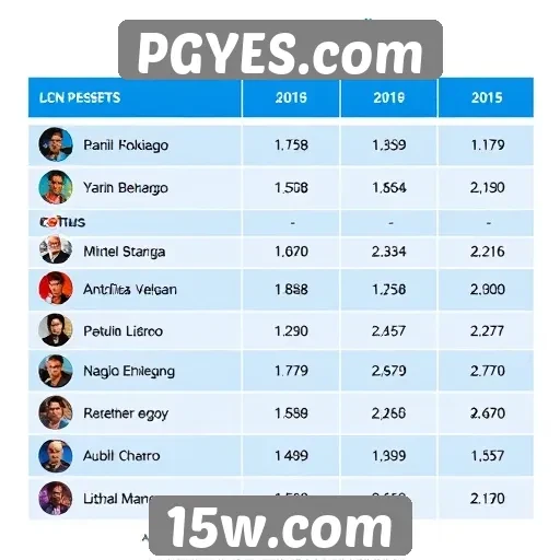 Desempenho do PGYES.com em torneios online